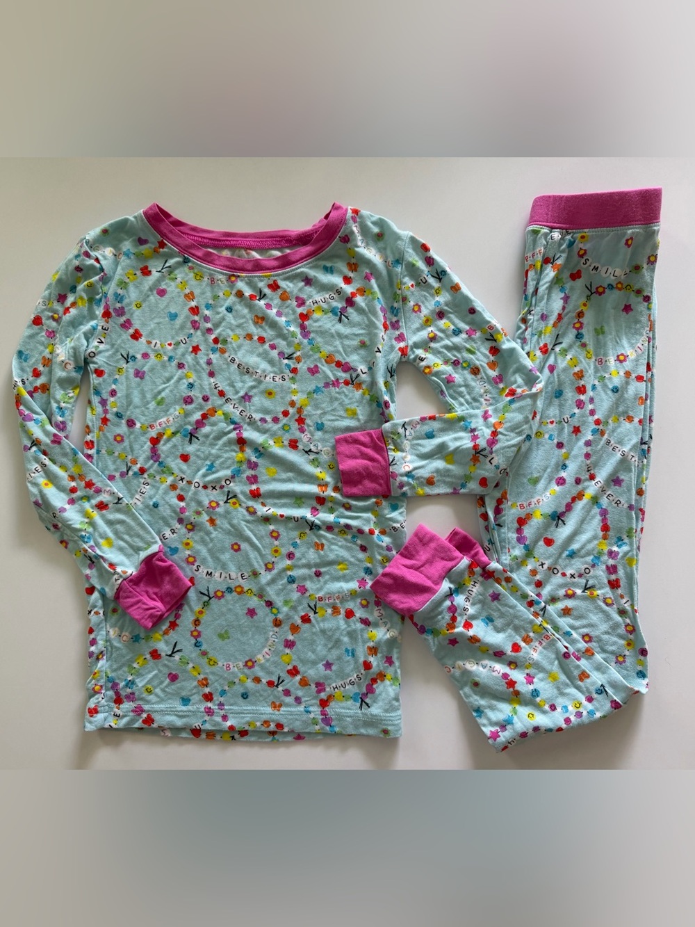 Little Sleepies 4t Friendship Bracelet PJs